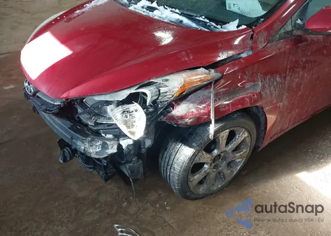 2012 Hyundai Elantra Limited (Ulsan Plant) z USA, uszkodzony, nr VIN KMHDH4AE6CU492070